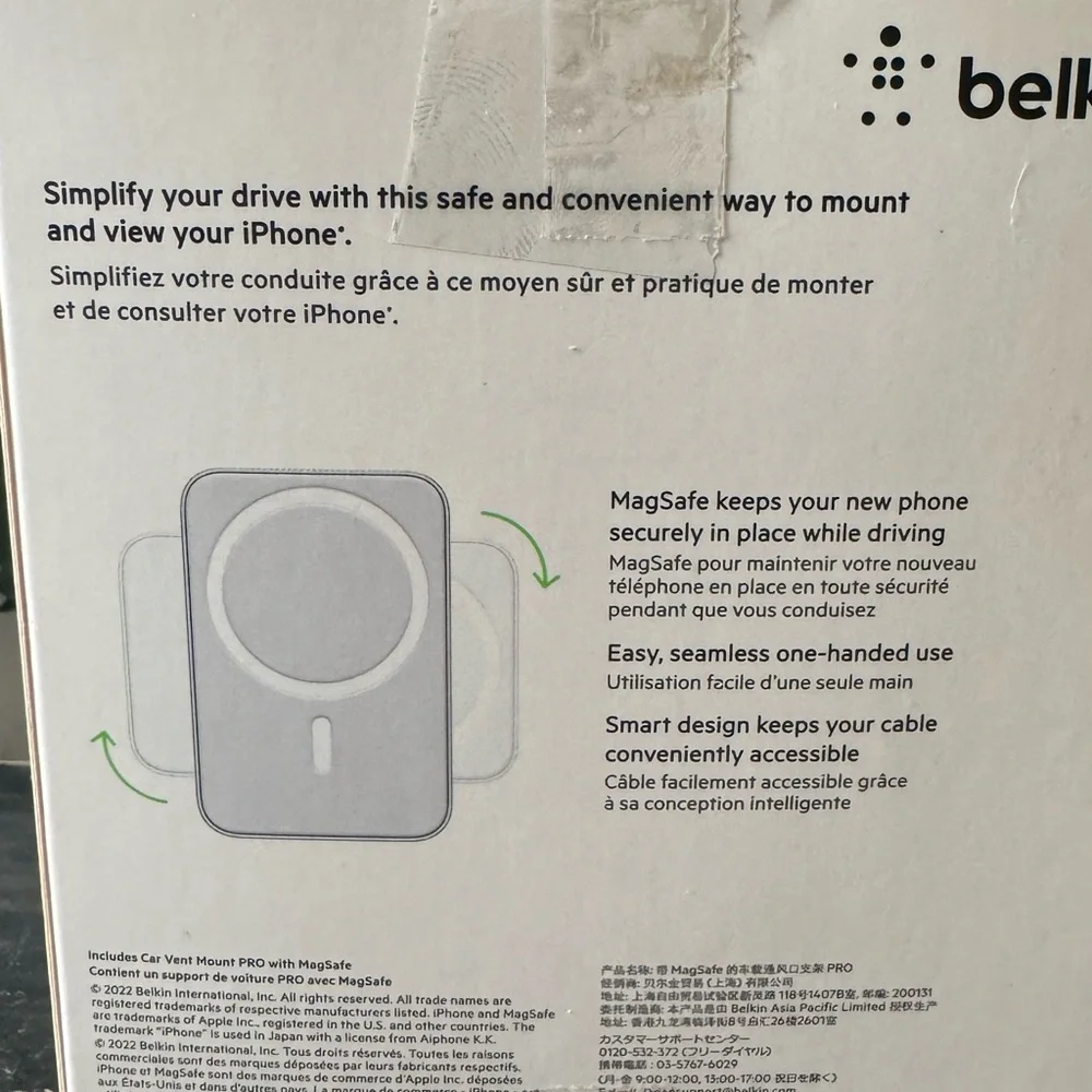 BELKIN Car Vent Mount Pro with MagSafe - Picture 9 of 15